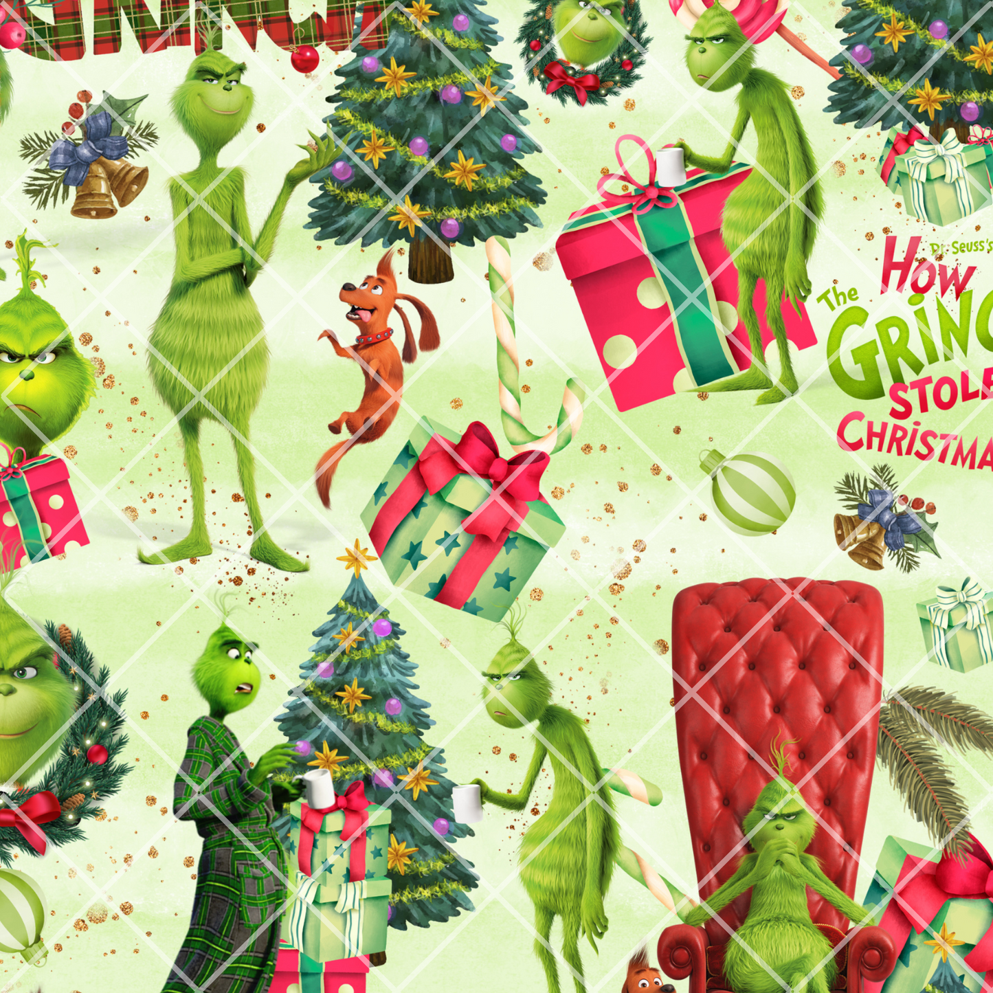 Christmas Grinch vinyl