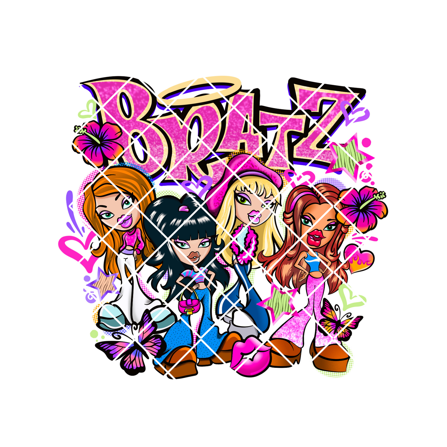 Bratz UV-DTF sticker