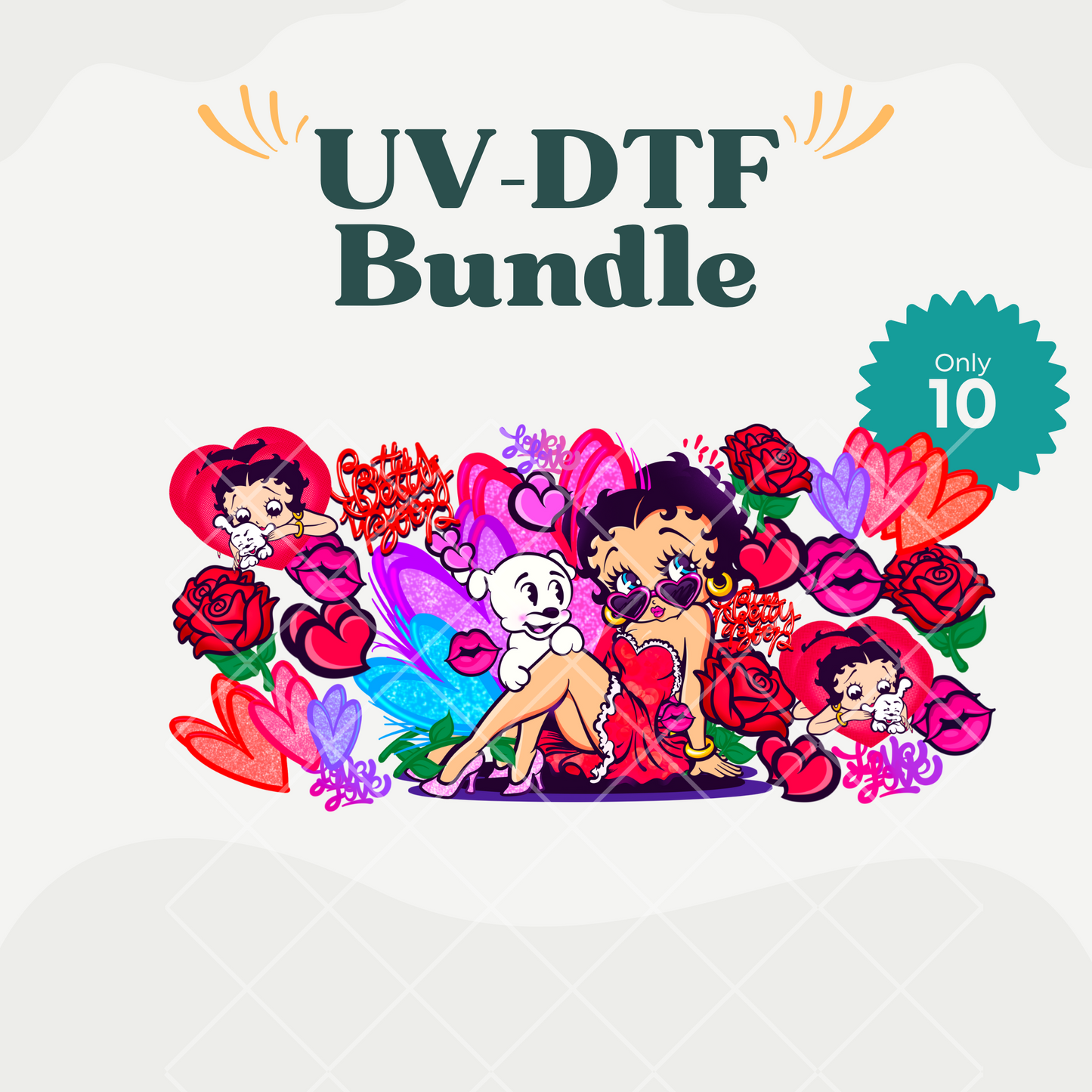 10 FOR $10 UV-DTF