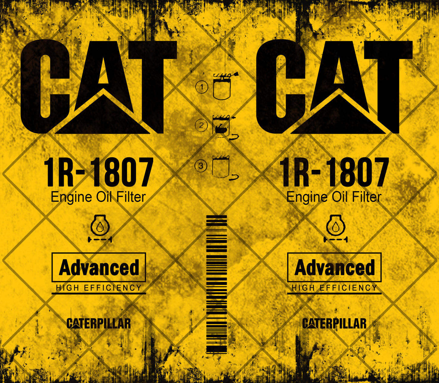 Digital Cat Tumbler Wrap