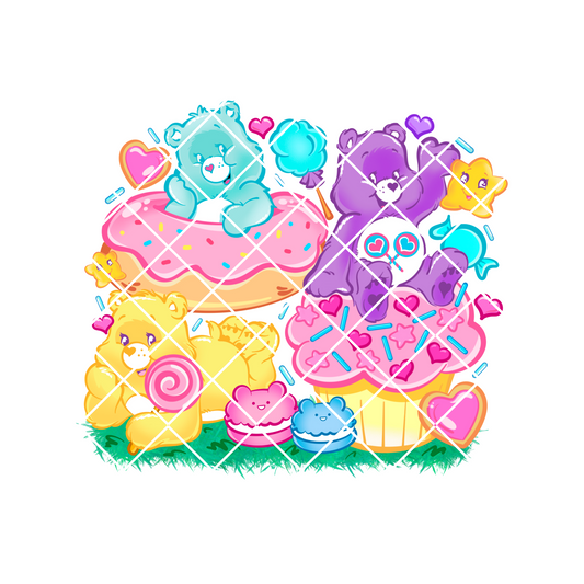 Care Bears UV-DTF sticker