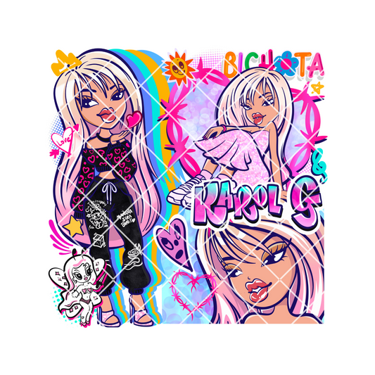 Karol Bratz UV-DTF sticker