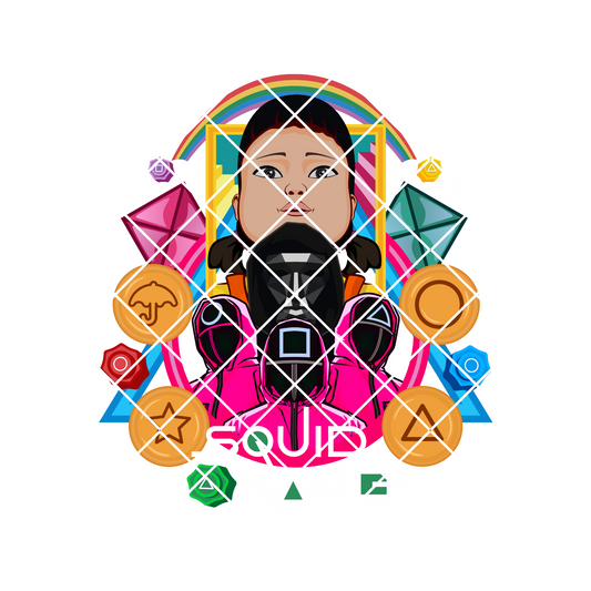 SQUID GAME UV-DTF STICKER
