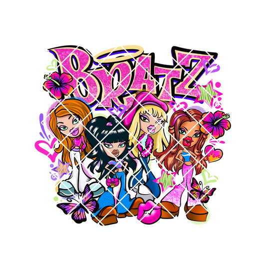 Bratz UV-DTF sticker