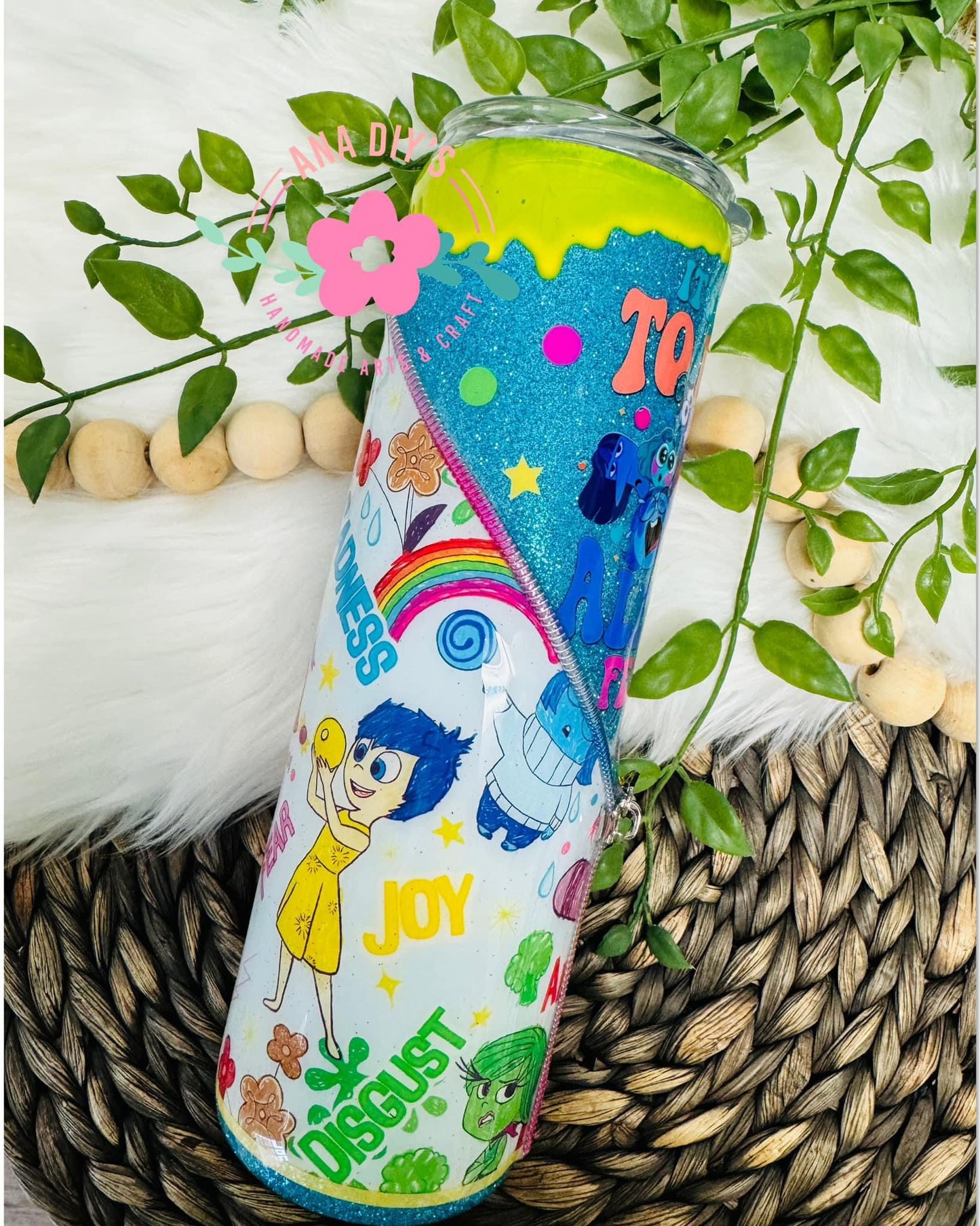 30oz Emotions tumbler cup