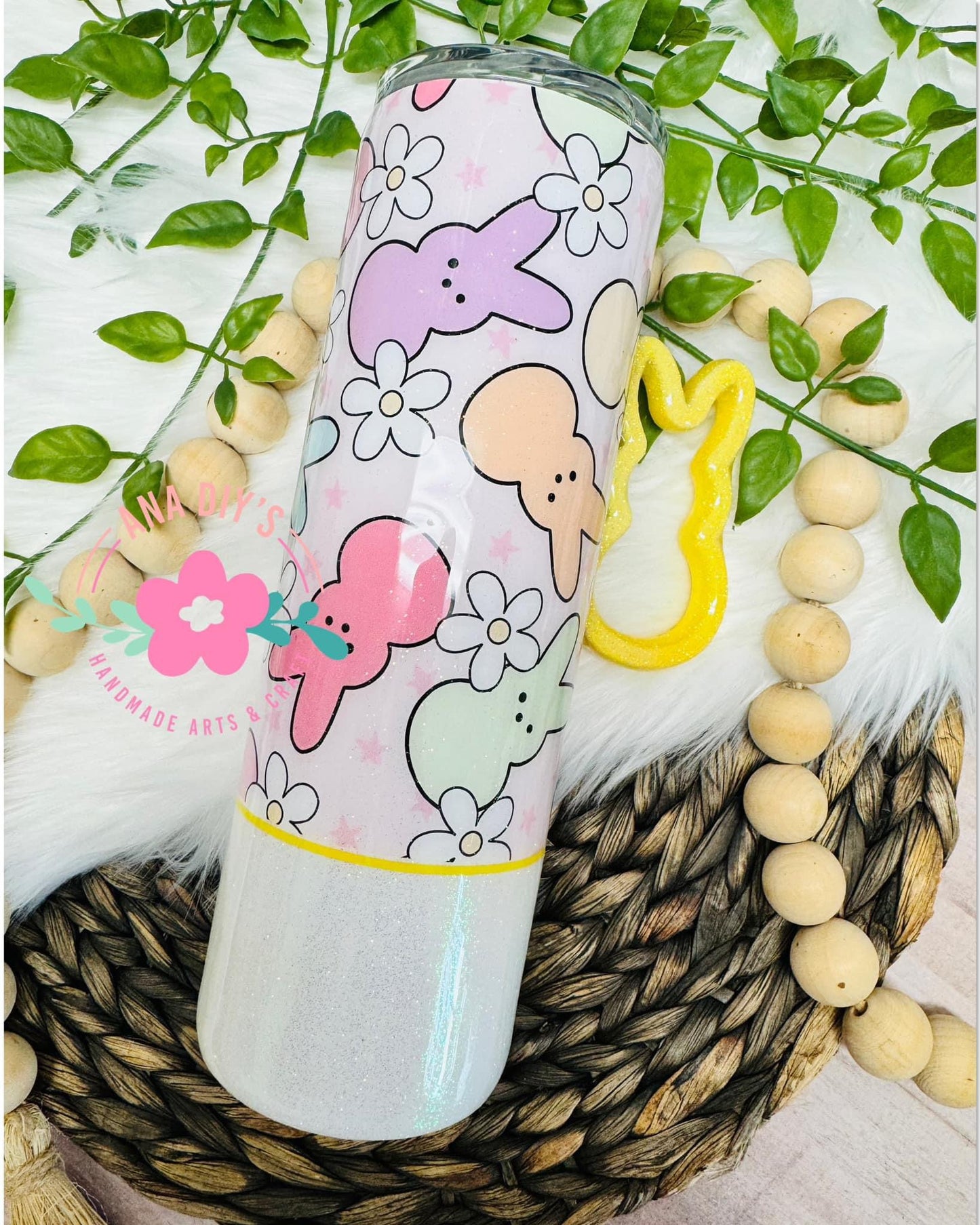 30oz Easter tumbler cup