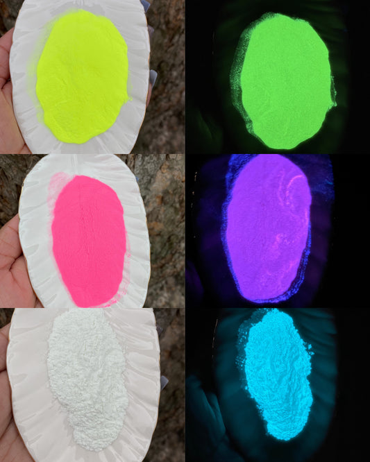 Glow in the dark powder