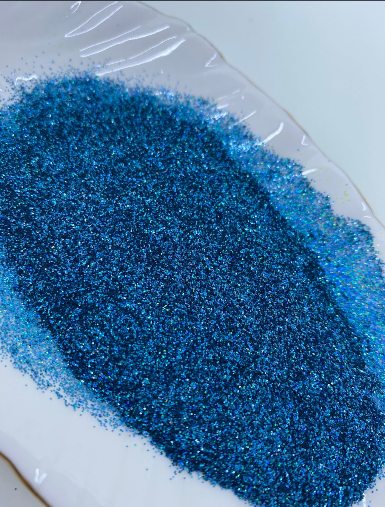 Kingdom blue holographic glitter