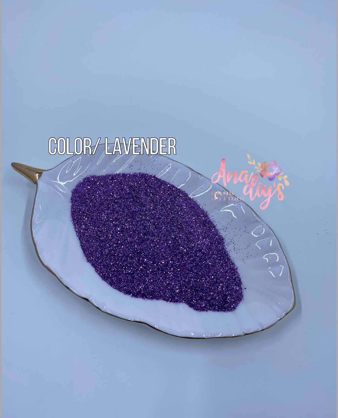 Lavender fine glitter