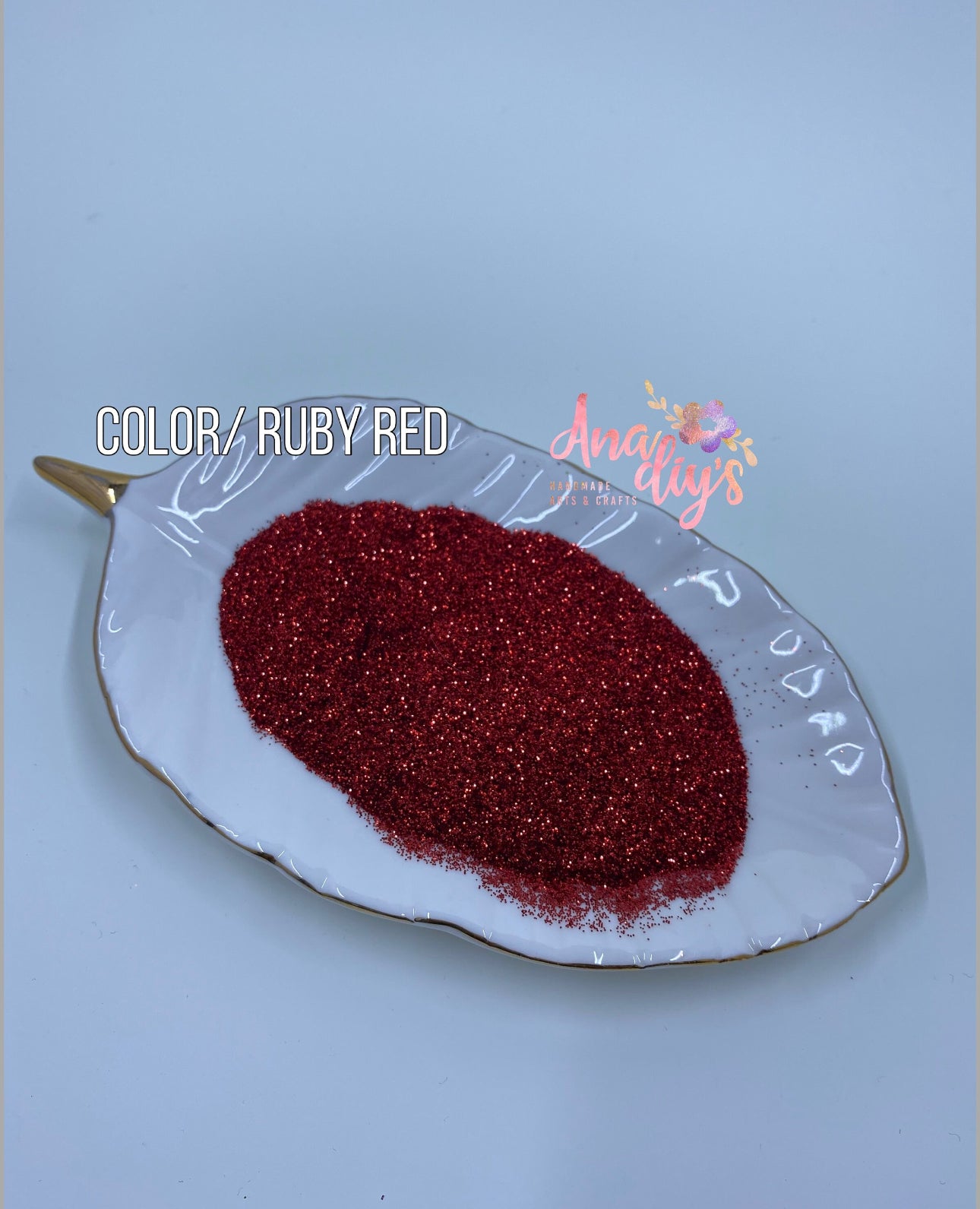 Ruby fine glitter