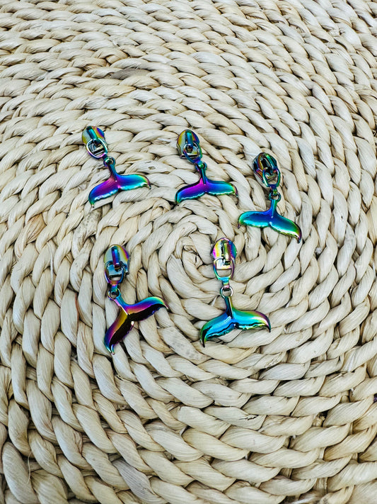 Mermaid zipper pull